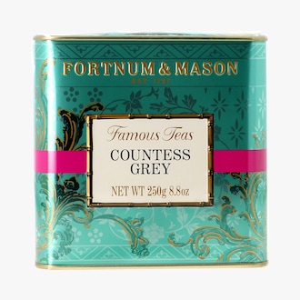 Bo&icirc;te &agrave; th&eacute; noir Countess Grey Fortnum & Mason