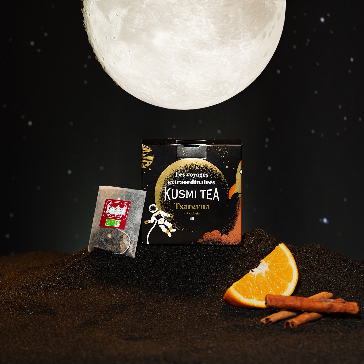 Thé tsarevna bio - Sachets Kusmi Tea