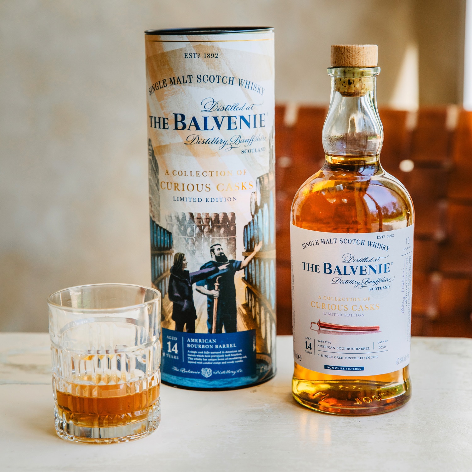Scotch whisky single malt The Balvenie, American Bourbon Barrel, 14 ans, sous étui The Balvenie