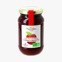 Préparation de fruits cerise griotte bio Saveurs Attitudes