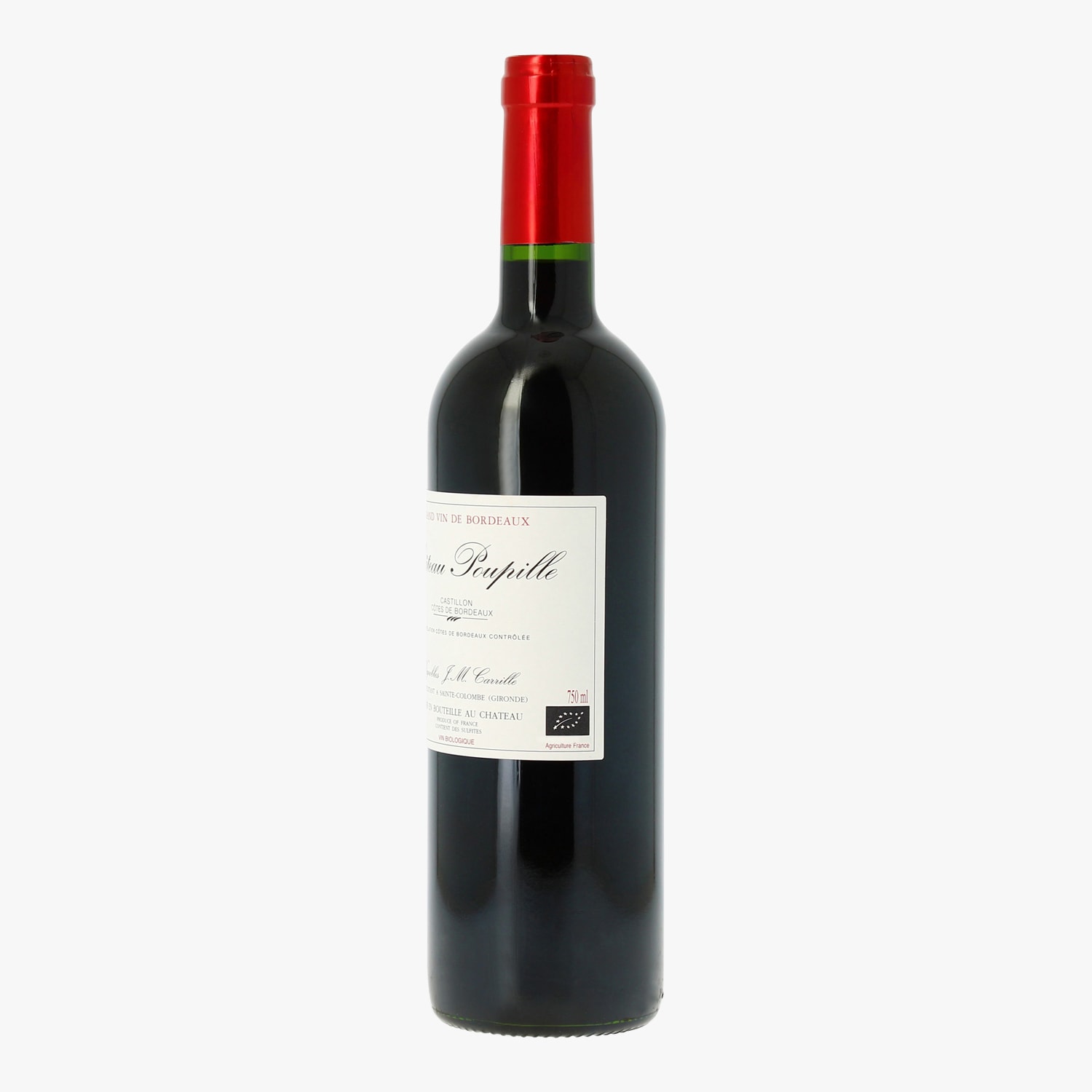Poupille Côtes de Castillon 2006 750ml Château Poupille Castillon