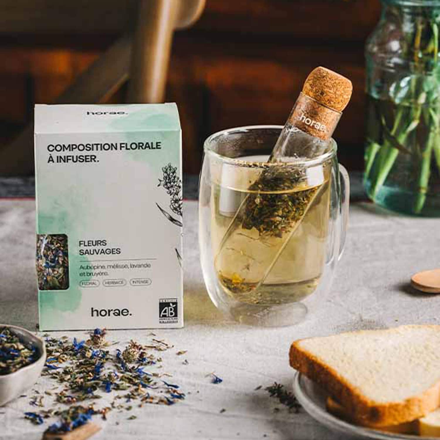 Tisane aux fleurs sauvages bio Horae