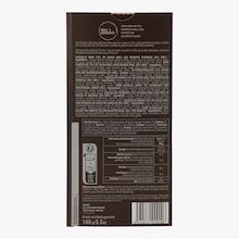 Tablette de chocolat noir 72% de cacao et écorces d'orange Cluizel