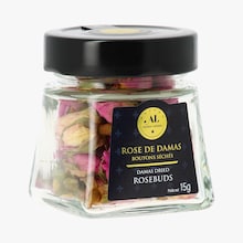 Rose de damas boutons s&eacute;ch&eacute;s Maison Alexis Lepers