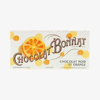 Chocolat noir et orange Bonnat