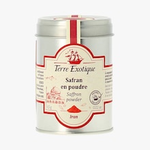 Safran rouge d'Iran en poudre Terre Exotique