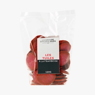 Tuiles &agrave; la framboise La Grande &Eacute;picerie de Paris