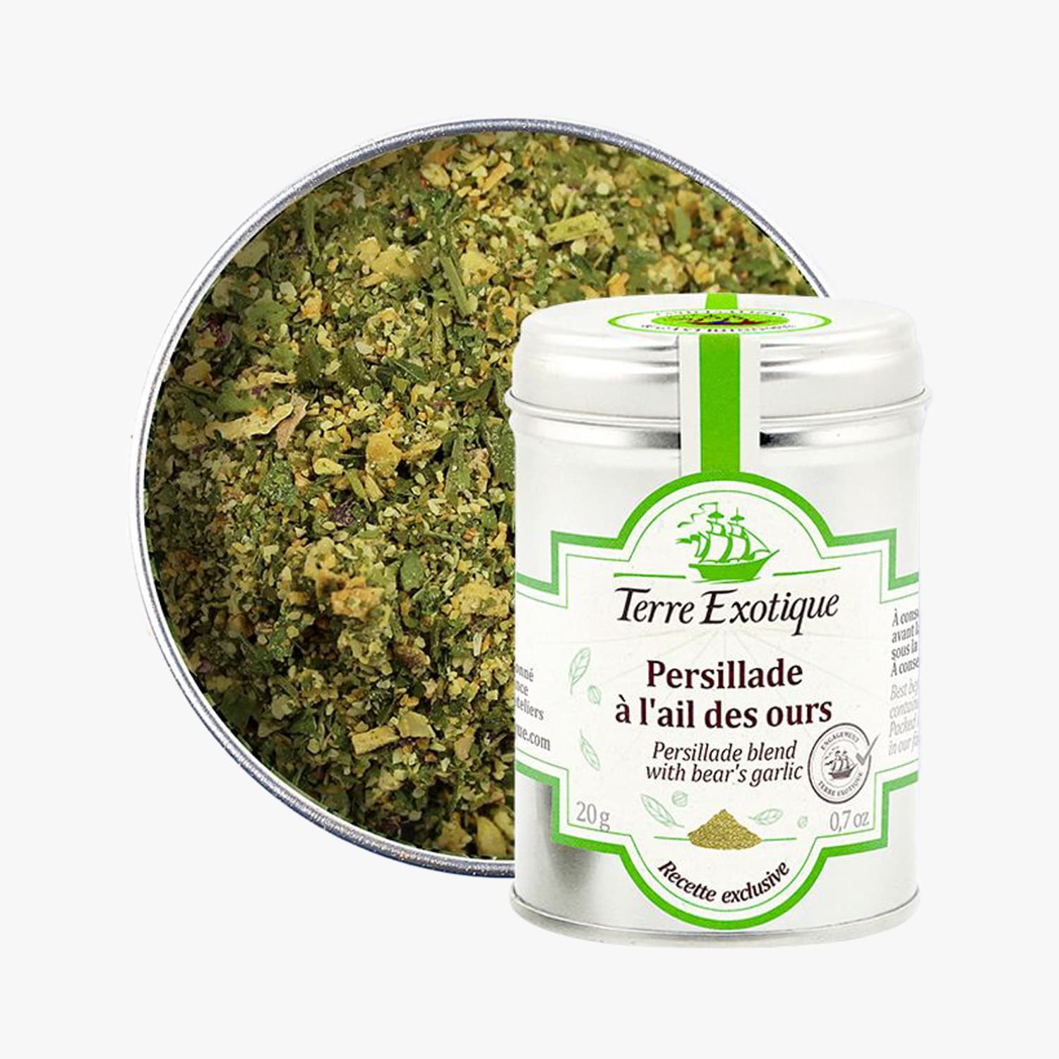Persillade à l’ail des ours Terre Exotique