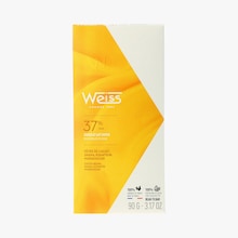 Chocolat lait entier 37% cacao - F&egrave;ves de cacao&nbsp;: Ghana, &Eacute;quateur, Venezuela, Madagascar Weiss