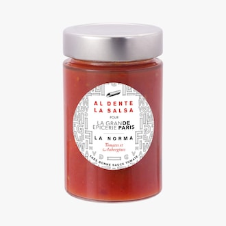 La Norma, tomates et aubergines Al dente la salsa