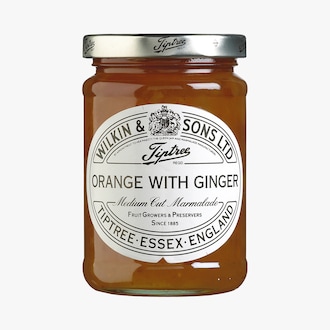 Marmelade d'oranges au gingembre, avec écorce moyenne Tiptree - Wilkin & Sons