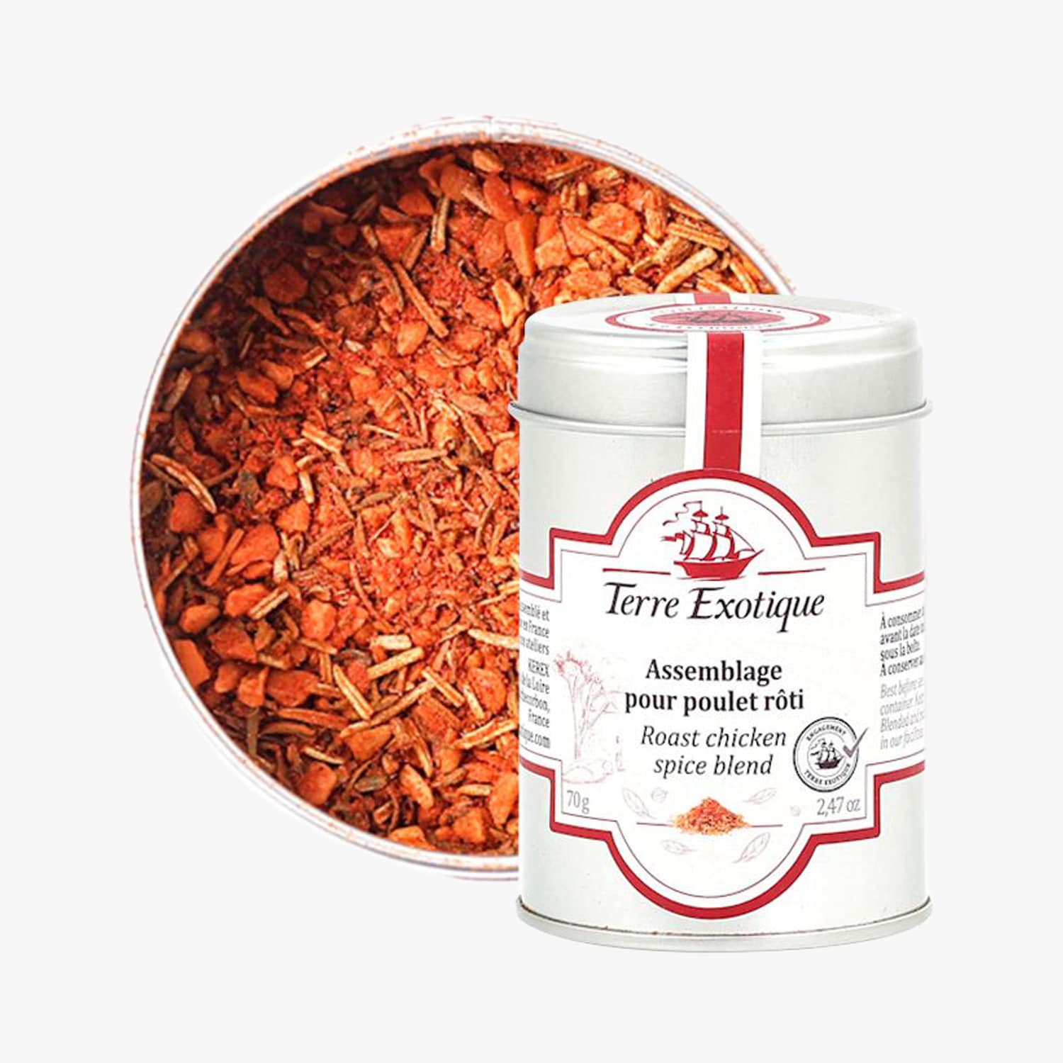 Assemblage pour poulet rôti Terre Exotique