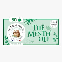 Thé Menth'olé bio Les 2 Marmottes