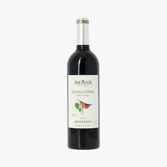 Maison Brana, Harri Gorri pierre rouge, AOP Iroul&eacute;guy, 2022 Brana