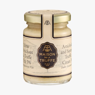 Crème d'artichaut à la truffe d'été 3 % - Tuber aestivum vitt Maison de la Truffe
