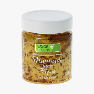 Moutarde aux cèpes - Préparation culinaire Savor & Sens