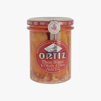 Thon blanc à l'huile d'olive au piment d'Espelette Ortiz