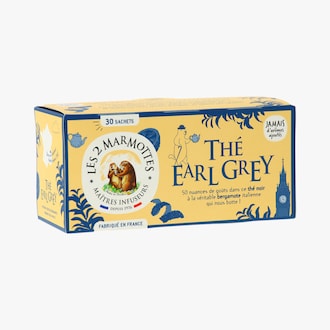 Thé Earl Grey bio Les 2 Marmottes