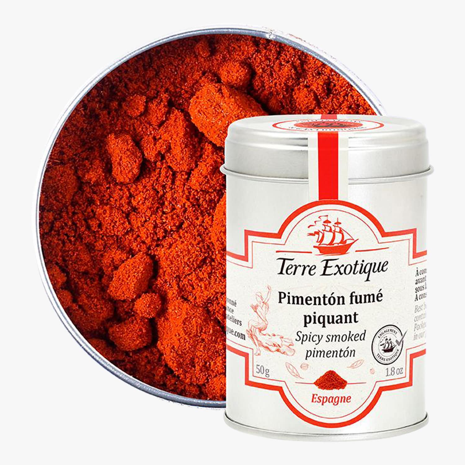 Pimentón fumé piquant Terre Exotique