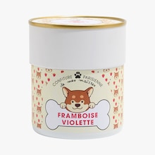 Préparation de fruits à la framboise et violette Confiture Parisienne