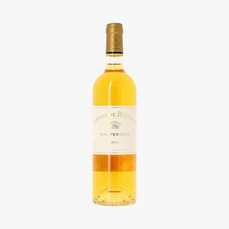 Château Rieussec, Carmes de Rieussec, AOC Sauternes, 2012 Château Rieussec