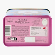 Palets aux framboises pur beurre Maison Mercier