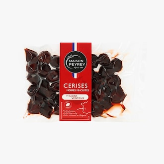 Cerises noires mi-cuites du Mont Ventoux Maison Peyrey