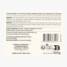 Le thé de noël La Grande Épicerie de Paris