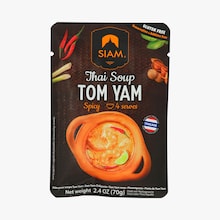Pr&eacute;paration p&acirc;te pour soupe Tom Yam Siam