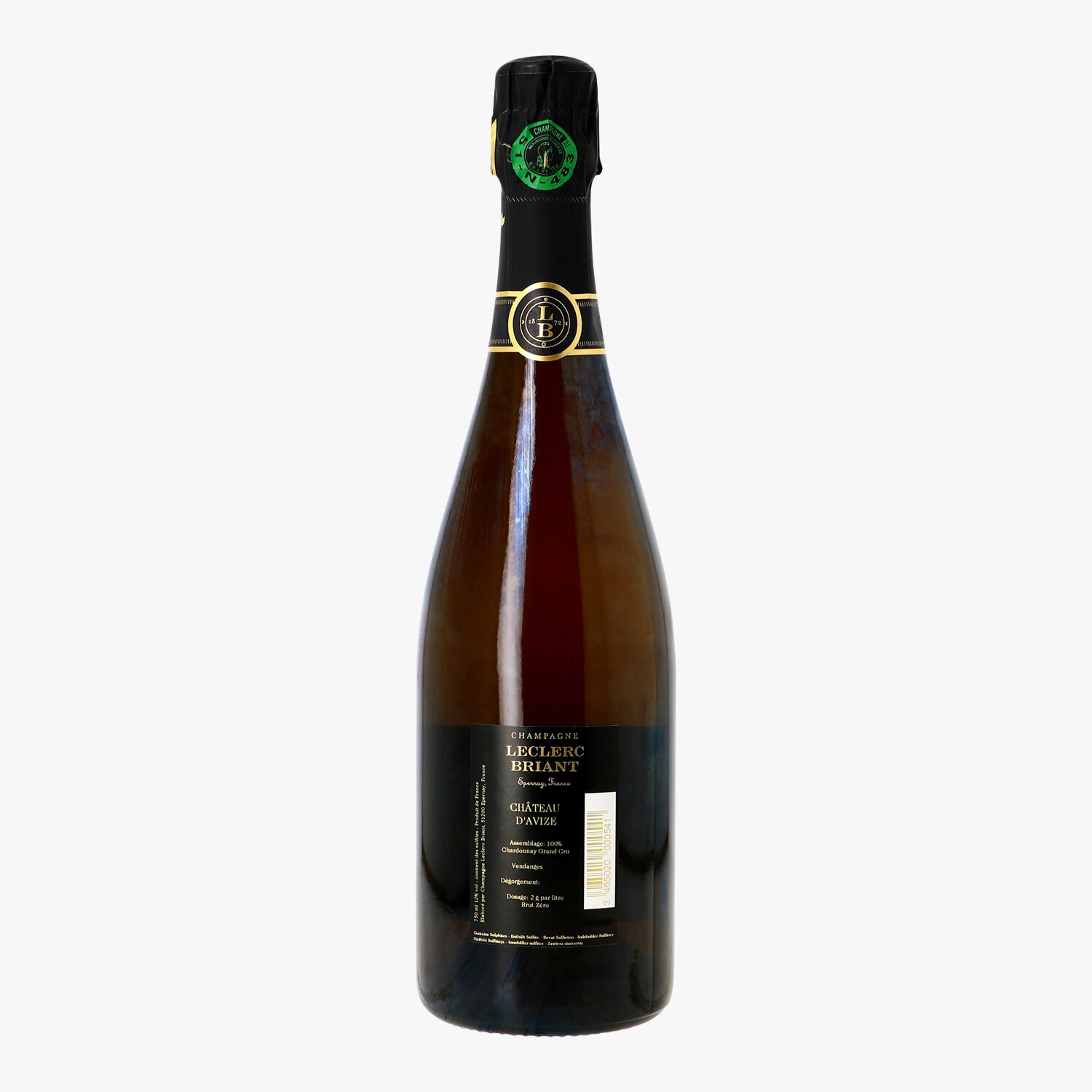 Champagne Leclerc Briant, Château d'Avize, Grand Cru, Blanc de