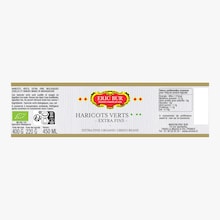 Haricots verts bio extra fins Eric Bur