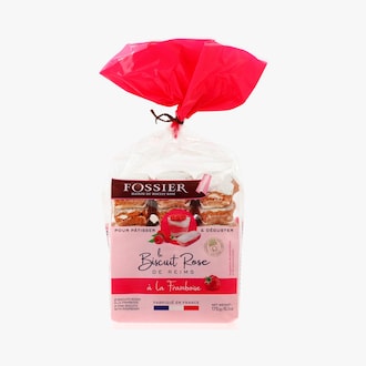 Biscuits roses &agrave; la framboise Fossier