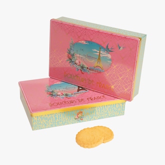 Sablés nature, boîte « Rêve de Paris » La Sablésienne