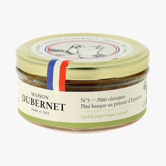 P&acirc;t&eacute; basque au piment d'espelette Maison Dubernet
