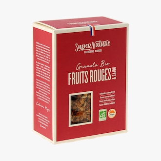 Granola bio aux fruits rouges et aux noix de cajou SuperNature