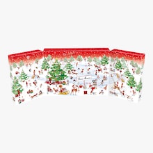 Calendrier de l'Avent préparations de fruits et caramel Bonne Maman