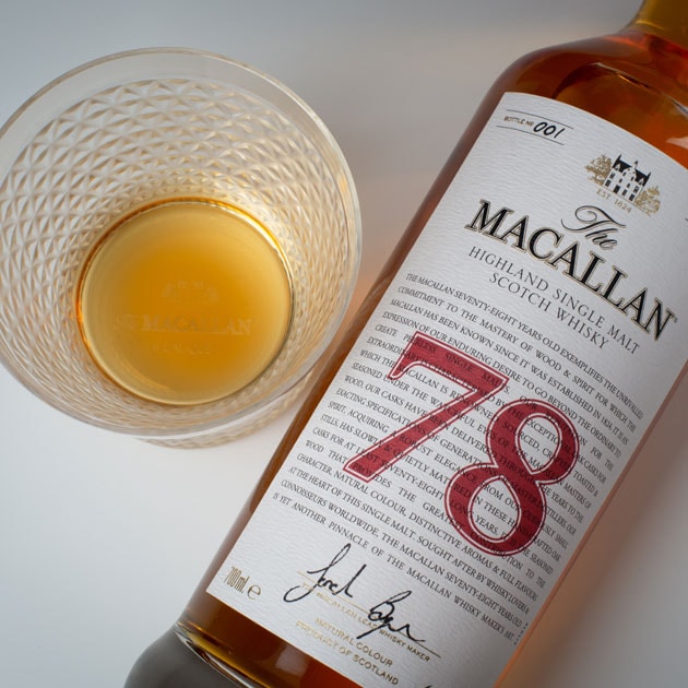 The Macallan, Red Collection, Highland single malt Scotch whisky, 78 ans d'âge, sous coffret The Macallan
