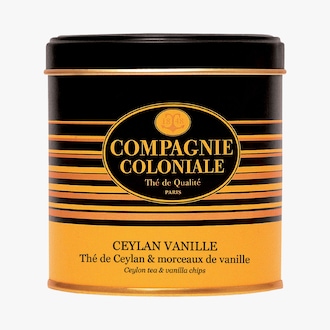 Ceylan vanille - Thé de Ceylan & morceaux de vanille Compagnie & Co