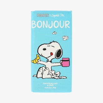 Tablette de chocolat au lait et au café Sophie M