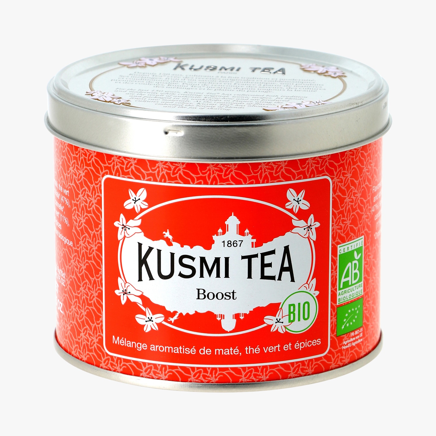 Thé The Boost Kusmi Tea - Boîte de 25 sachets sur