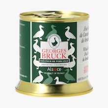Foie gras de canard entier de Strasbourg - 200 g Georges Bruck