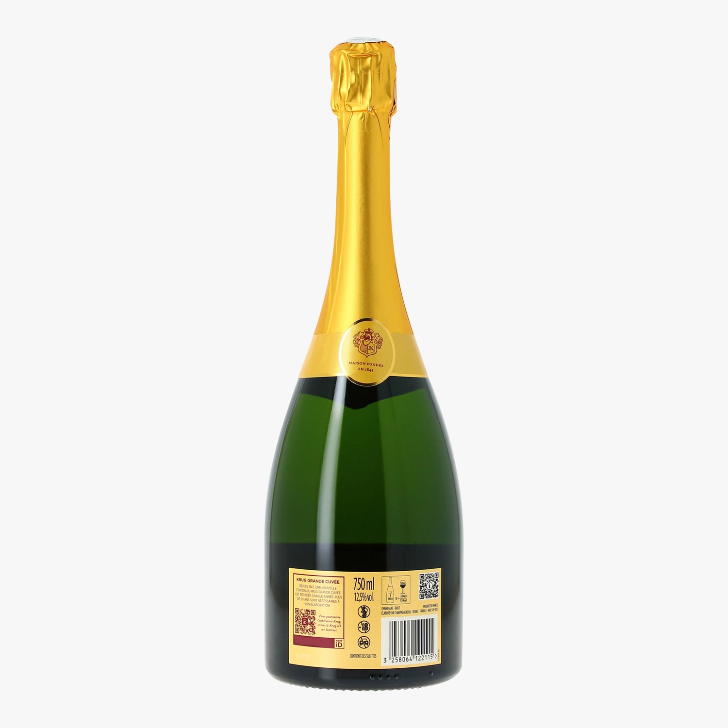 【未開栓】KRUG GRANDE CUVEE 172EME EDITION Krug Grande Cuvee Brut 172ème Edition Champagne with Gift Box