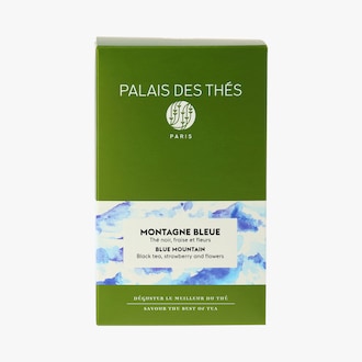 Th&eacute; Montagne Bleue, Th&eacute; noir, fraise et fleurs Palais des Th&eacute;s