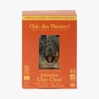 Infusion chic cha&iuml; bio Chic des Plantes !