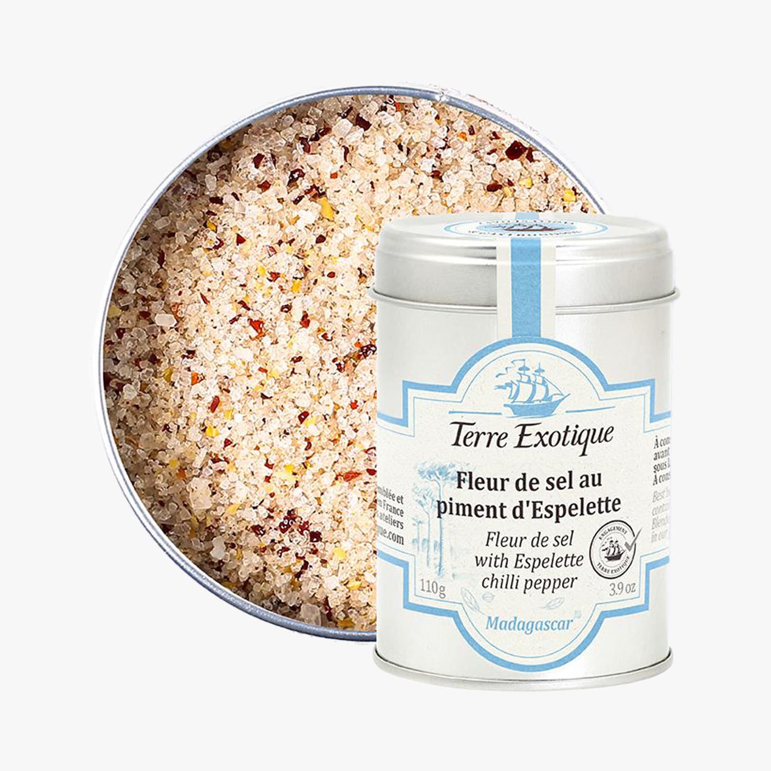 Fleur de sel au piment d'espelette Terre Exotique