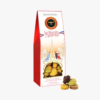 Biscuits macaron chocolat vanille caramel pistache Maxim’s de Paris