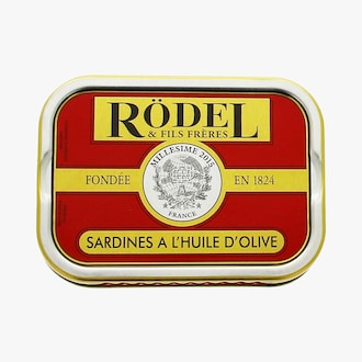 Sardines à l'huile d'olive Rödel