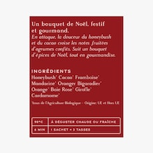 Infusion bio Chic No&euml;l mandarine et girofle Chic des Plantes !