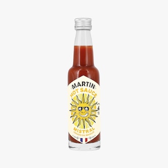 Hot sauce mistral, herbes du maquis - Force 4/12 Sauces Martin