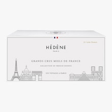 Coffret collection grands crus miels de France H&eacute;d&egrave;ne